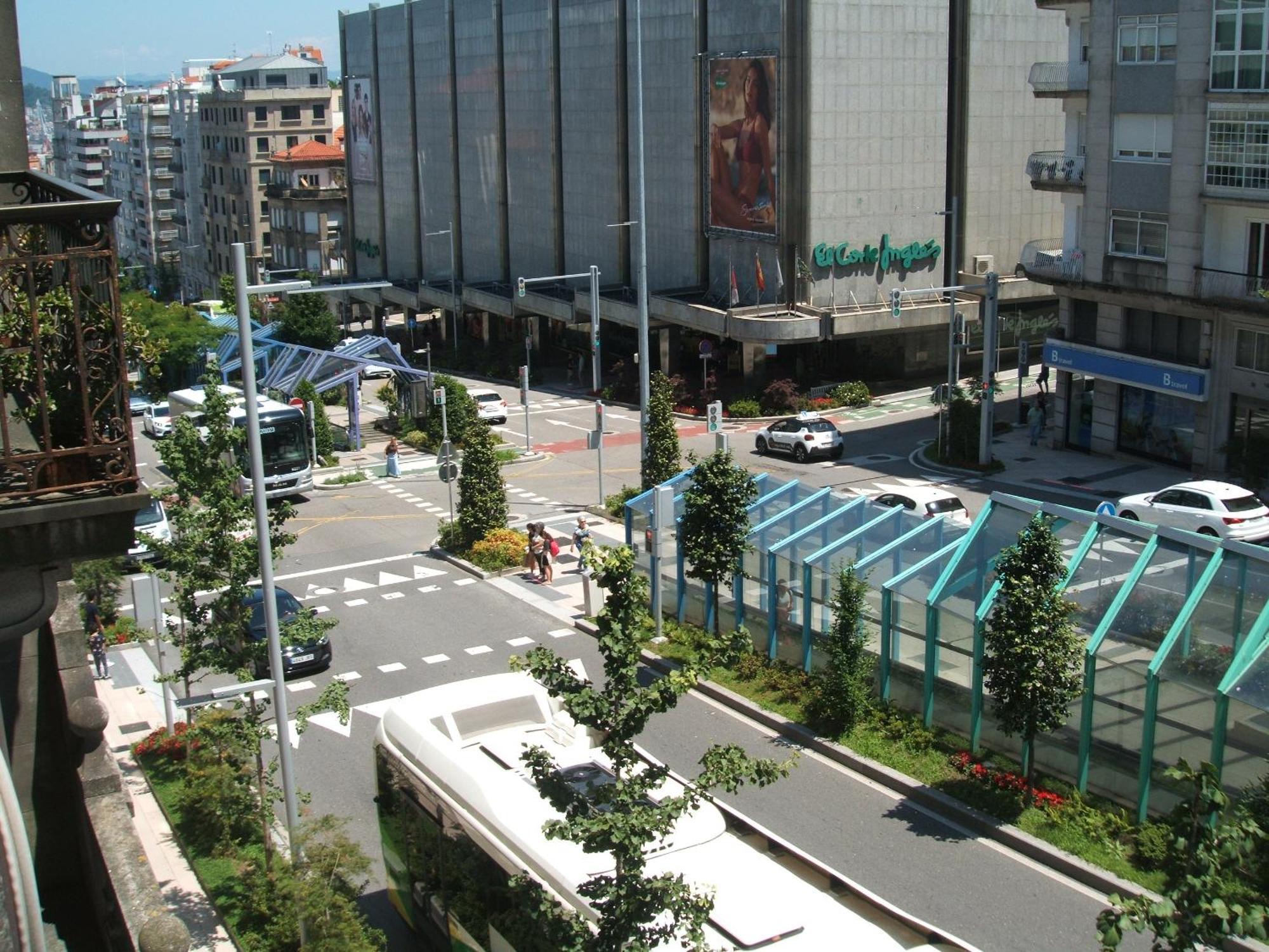 Piso Gran Via Vigo Apartment Luaran gambar